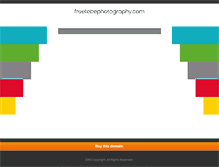 Tablet Screenshot of freetobephotography.com
